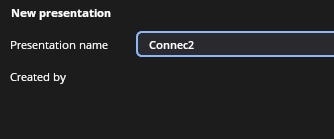 Name the presentation