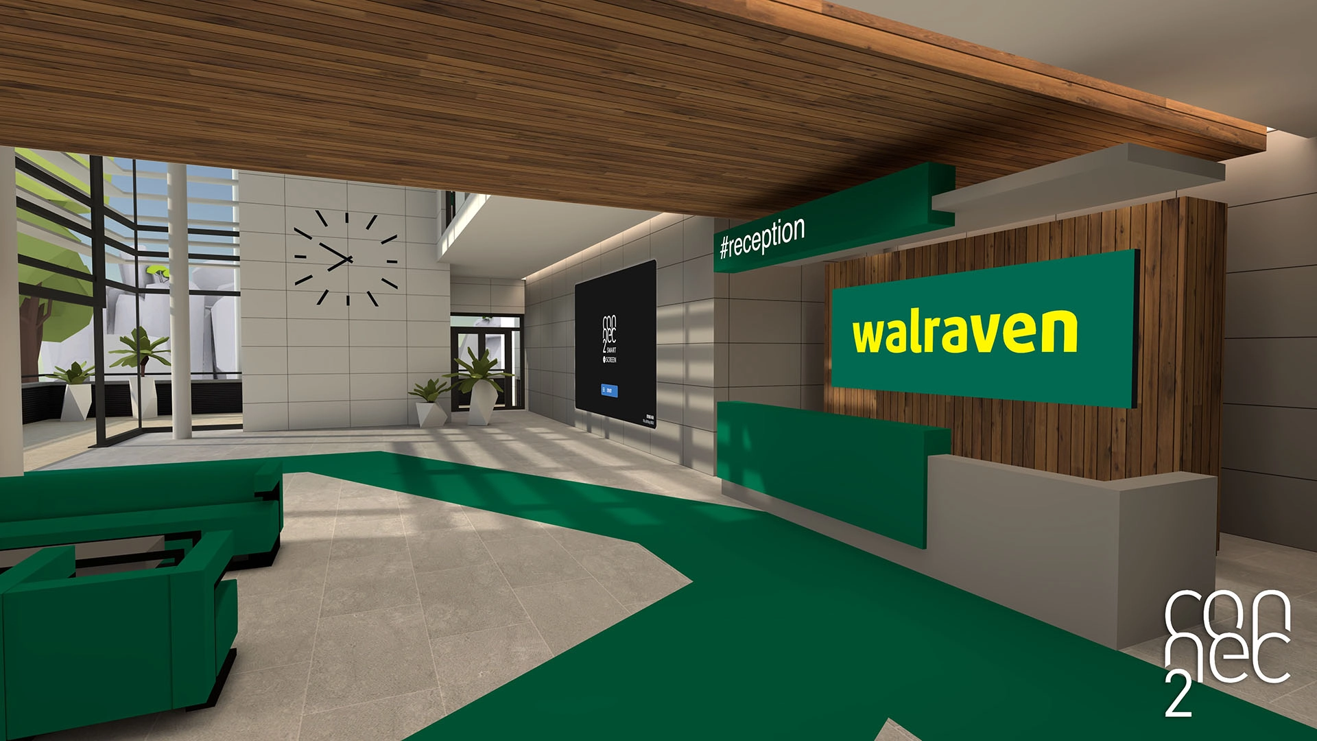 Alternate view of first Smart Screen area